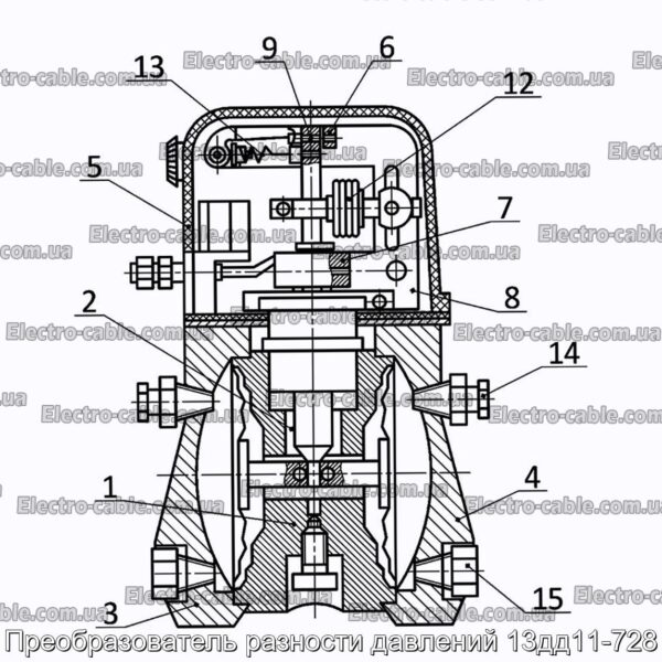 Преобразователь разности давлений 13дд11-728 - фотография № 3.