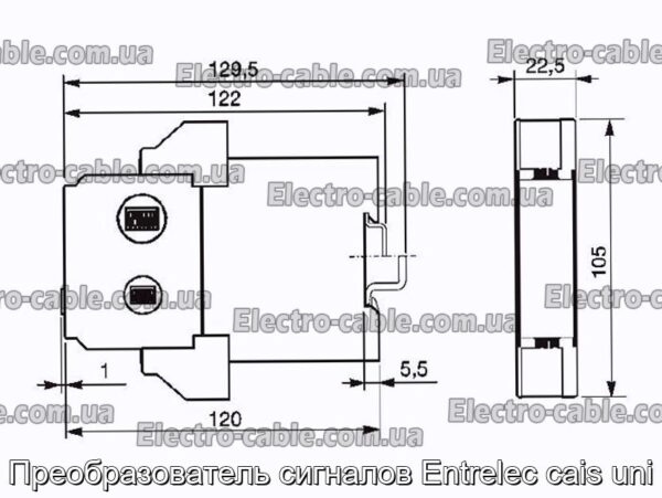 Преобразователь сигналов Entrelec cais uni - фотография № 2.