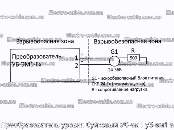 Преобразователь уровня буйковый Уб-эм1 уб-эм1 а - фотография № 2.