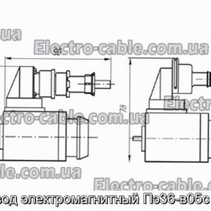 Привод электромагнитный Пэ36-в05с ухл4 - фотография № 1.