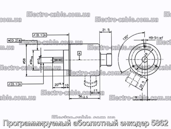 Программируемый абсолютный энкодер 5862 - фотография № 1.