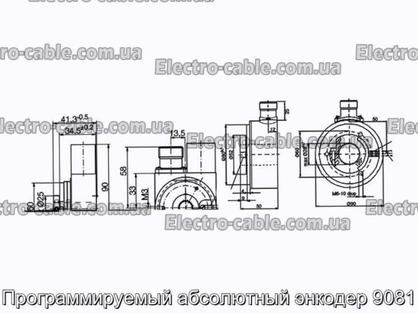 Программируемый абсолютный энкодер 9081 - фотография № 1.