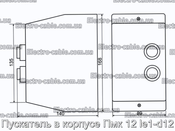 Пускатель в корпусе Пмк 12 le1-d12 - фотография № 3.