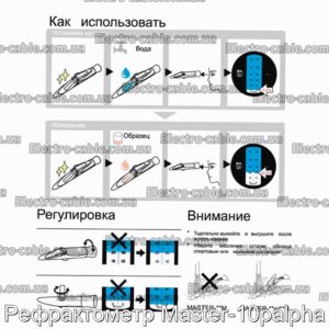 Рефрактометр Master-10palpha - фотография № 1.