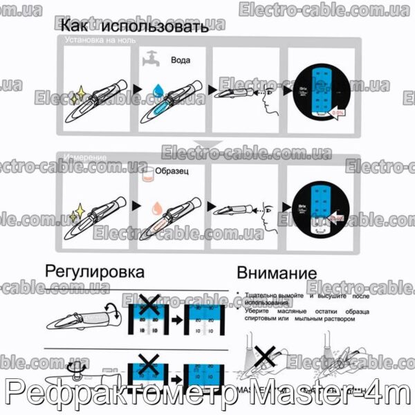 Рефрактометр Master-4m – фотографія №1.