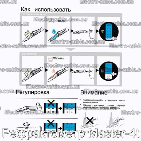 Рефрактометр Master-4t – фотографія №1.