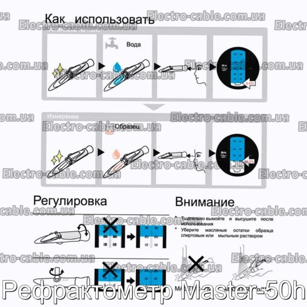 Рефрактометр Master-50h – фотографія №1.