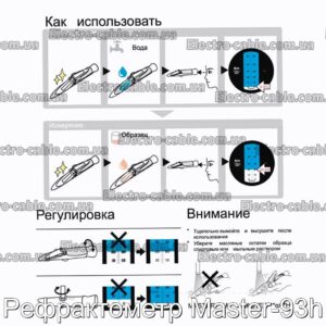 Рефрактометр Master-93h - фотография № 2.