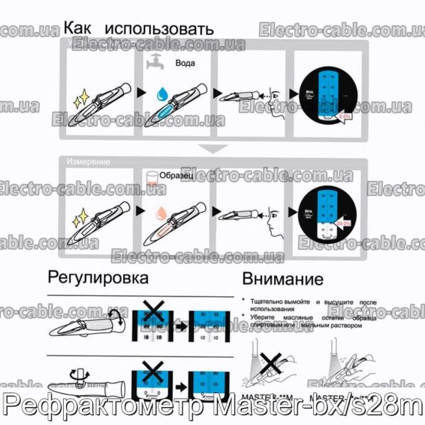 Рефрактометр Master-bx/s28m - фотография № 1.