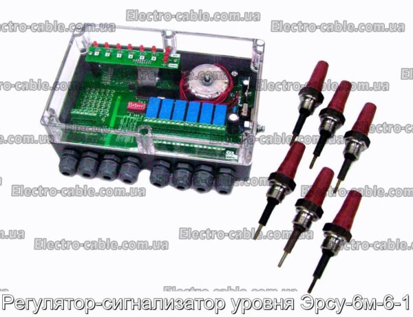 Регулятор-сигналізатор рівня ЕРС-6М-6-1 - фотографія №2.