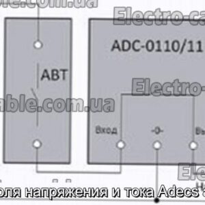 Реле контроля напряжения и тока Adecs adc-0111-40 - фотография № 1.