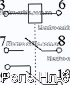 Реле Нл-6 - фотография № 2.