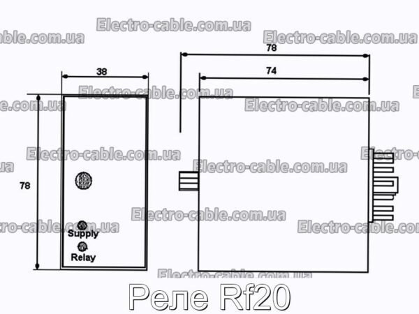 Реле Rf20 - фотография № 1.