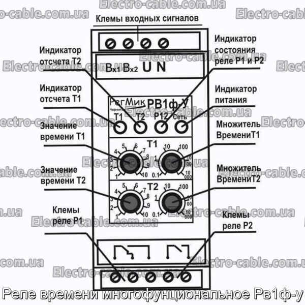 Реле часу багатофункціональне Рв1ф-у – фотографія №2.