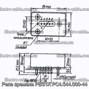 Реле часу РВЕ1А РС4.544.000-44 - фотографія №1.