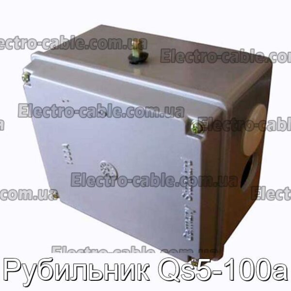 Рубильник Qs5-100a - фотография № 1.