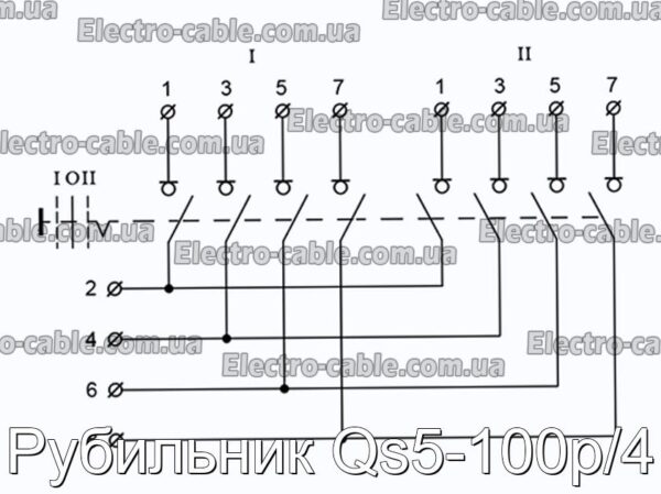 Рубильник Qs5-100p/4 - фотография № 4.