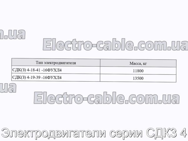 Електричні двигуни SDK3 Series 4 - Фотографія № 5.