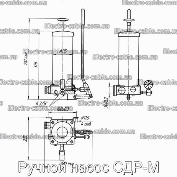 Ручной насос СДР-М - фотография № 2.