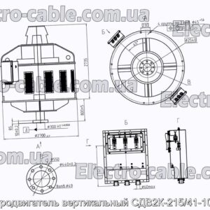 Вертикальний електродвигун SDV2K-215/41-10UKHL4-PHOTO № 2.