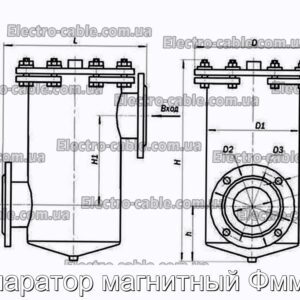 Сепаратор магнитный Фмм-27 - фотография № 2.