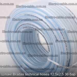 Шланг Bradas technical hoses 12,5х2,5 36 бар - фотография № 2.