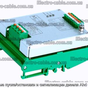 Система пуска/остановки и сигнализации дизеля Ahd 504 ng - фотография № 1.