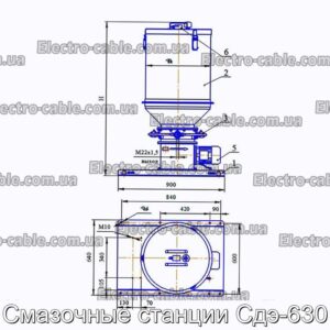 Смазочные станции Сдэ-630 - фотография № 1.