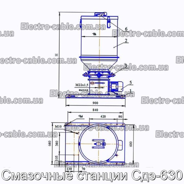 Смазочные станции Сдэ-630 - фотография № 1.