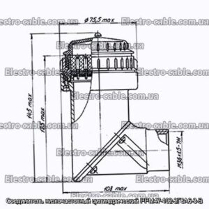 Соединитель низкочастотный цилиндрический РРМ47-102-2Г8А6-3-В - фотография № 1.