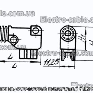 Соединитель низкочастотный прямоугольный РШ2НМ-1-24 - фотография № 1.