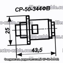 Соединитель радиочастотный СР-50-344ФВ - фотография № 1.