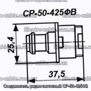 Соединитель радиочастотный СР-50-425ФВ - фотография № 1.