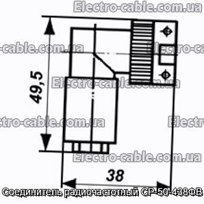 Соединитель радиочастотный СР-50-438ФВ - фотография № 1.