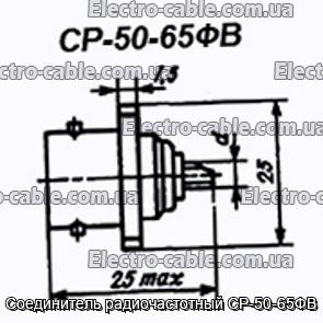 З&#39;єднувач радіочастотний СР-50-65ФВ - фотографія №1.