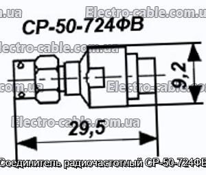 Соединитель радиочастотный СР-50-724ФВ - фотография № 1.