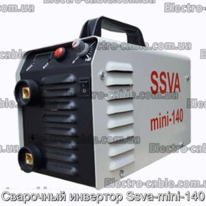 Сварочный инвертор Ssva-mini-140 - фотография № 1.