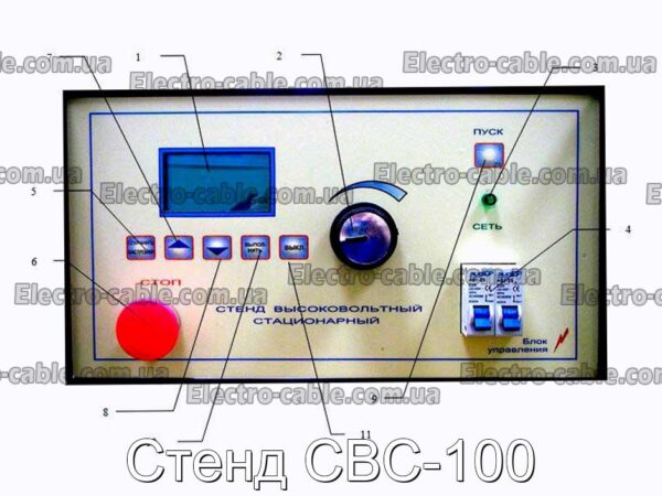 Стенд СВС-100 - фотография № 5.