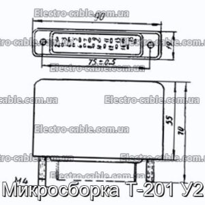 Мікрозбірка Т-201 У2 - фотографія №1.