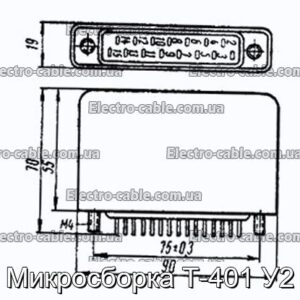 Мікрозбірка Т-401 У2 - фотографія №1.