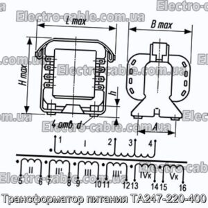 Трансформатор потужності TA247-220-400-PHOTO № 1.