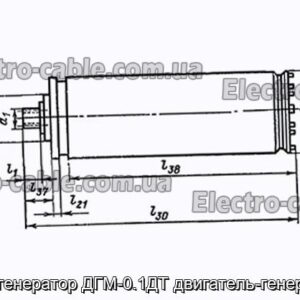 Тахогенератор ДГМ-0.1ДТ двигатель-генератор - фотография № 1.