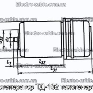 Тахогенератор ТД-102 тахогенератор - фотография № 1.