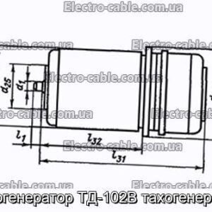 Тахогенератор ТД-102В тахогенератор - фотография № 1.