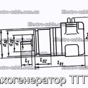 Тахогенератор ТГП-5 - фотография № 1.