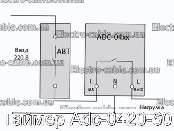 Таймер Adc-0420-60 - фотография № 2.