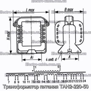 TAN2-220-50 Силовий трансформатор-фотоотографія № 1.