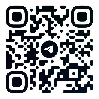 QR код для Telegram