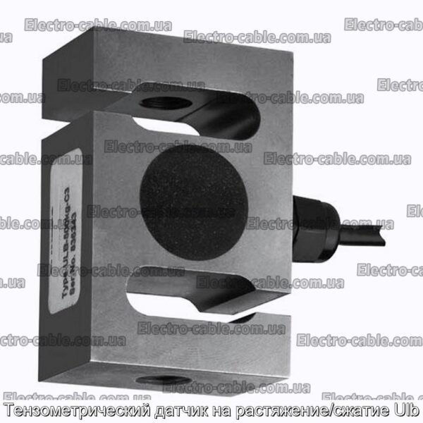 Тензометрический датчик на растяжение/сжатие Ulb - фотография № 1.