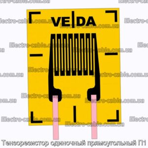 Тензорезистор одиночний прямокутний П1 – фотографія №1.